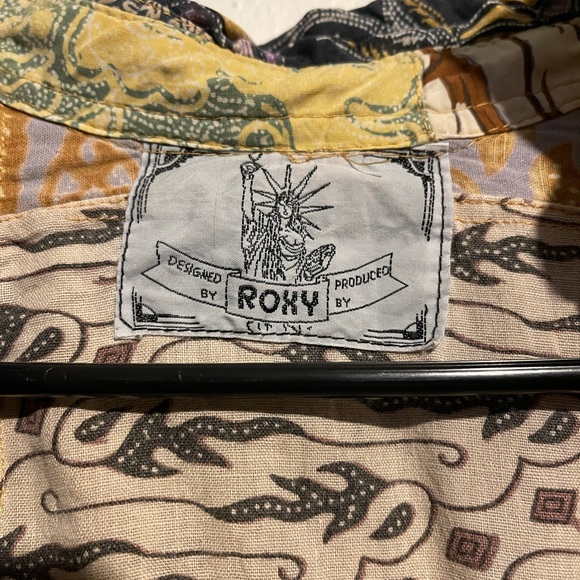 Unique Roxy patchwork shirt - Picture 9 of 10